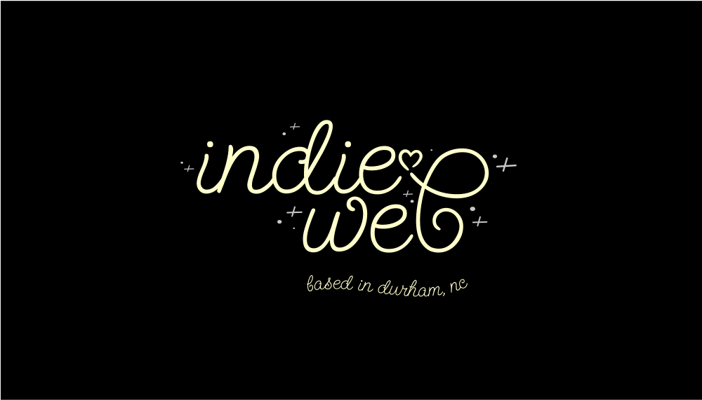 Indie Web logo for dark mode